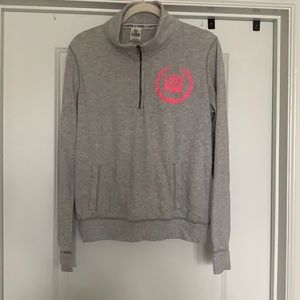 Victoria’s Secret Pink terry quarter zip